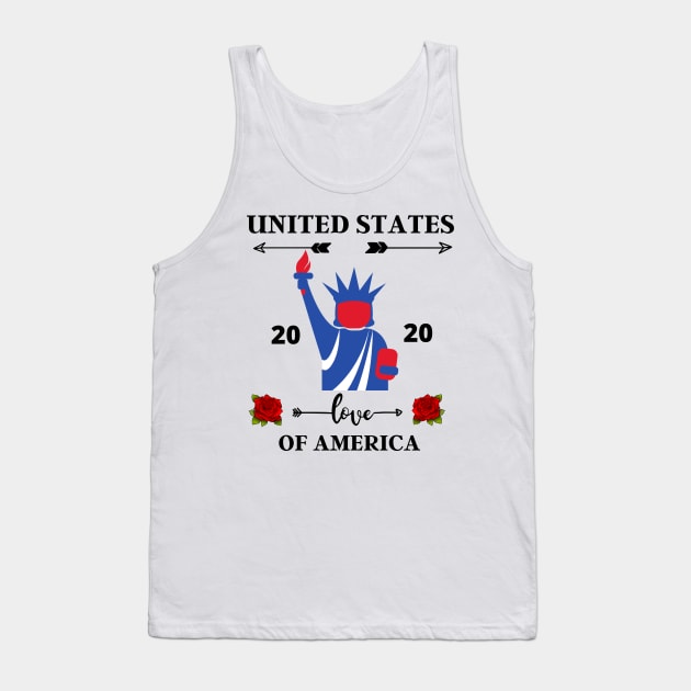 UNITED STATS OF AMERICA Tank Top by Grishman4u